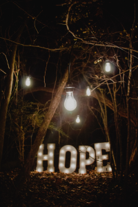 HOPE in lights