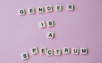 sign that spells out gender is a spectrum, What Being an LGBTQIA+ Ally is All About blog, counseling center at cinco ranch, katy Texas 77494